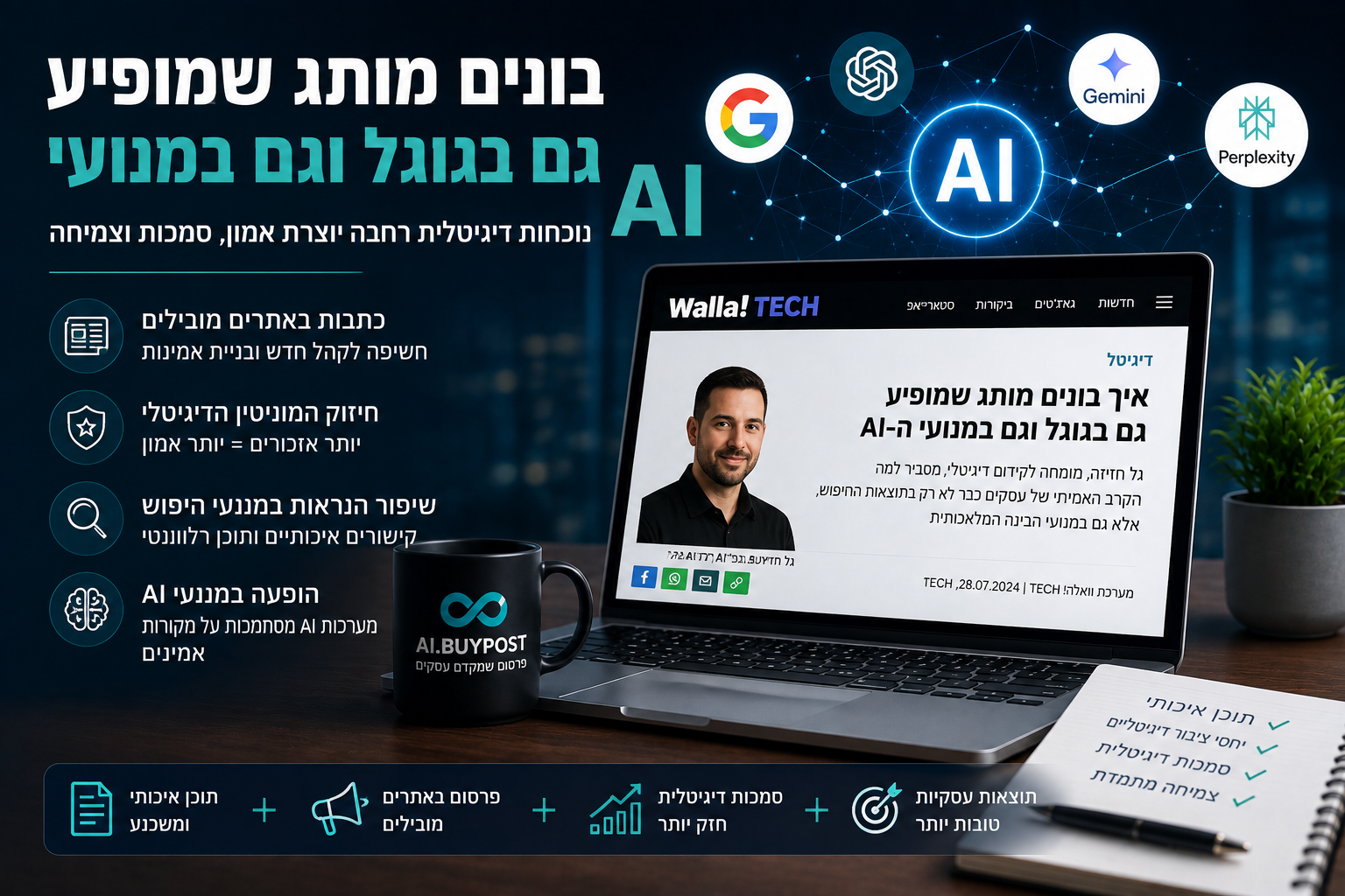 איך בונים מותג שגם התקשורת וגם מנועי ה־AI מזהים?
