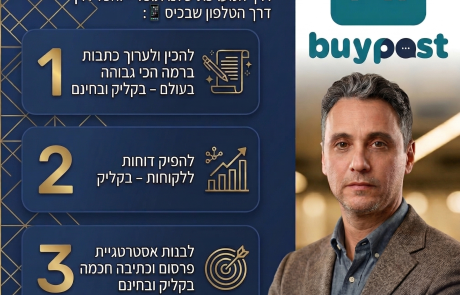 המהפכה הדיגיטלית כבר כאן: כך ai.buypost.co.il משנה את עולם קידום האתרים